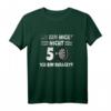 50. Geburtstag Dart T-Shirt - Ich bin nicht 50, ich bin Bullseye Dart Geschenk für Dartspieler & Fans, lustiges Motiv für runden Geburtstag