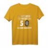50. Geburtstag Dart T-Shirt - Ich bin nicht 50, ich bin Bullseye Dart Geschenk für Dartspieler & Fans, lustiges Motiv für runden Geburtstag