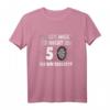50. Geburtstag Dart T-Shirt - Ich bin nicht 50, ich bin Bullseye Dart Geschenk für Dartspieler & Fans, lustiges Motiv für runden Geburtstag