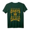 Herren Dart T-Shirt mit lustigem Spruch – Witziges Geschenk für Dartspieler, ideal für Humorvolle Fans