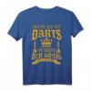 Herren Dart T-Shirt mit lustigem Spruch – Witziges Geschenk für Dartspieler, ideal für Humorvolle Fans