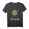 Doppel 4 Läuft Bei Mir - Lustiges Dart T-Shirt für Dartspieler, Fans & Hobbyspieler, Ideal als Geschenk für Dart Papa & Dart Opa
