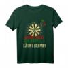Doppel 4 Läuft Bei Mir - Lustiges Dart T-Shirt für Dartspieler, Fans & Hobbyspieler, Ideal als Geschenk für Dart Papa & Dart Opa