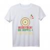 Doppel 4 Läuft Bei Mir - Lustiges Dart T-Shirt für Dartspieler, Fans & Hobbyspieler, Ideal als Geschenk für Dart Papa & Dart Opa