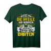 REICHT MIR DIE PFEILE DER MEISTER WILL DARTEN! Dartspieler T-Shirt – Perfektes Geschenk für Dartfans, Geburtstage & Vatertag