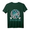 Lustiges Dart T-Shirt mit Spruch 'Die Welt ist eine Scheibe' – Perfektes Geschenk für Dartspieler, Team & Familie