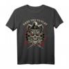 Dart T-Shirt für Spieler - dare you to play evil skull | Perfektes Geschenk für Männer, Papa & Club-Teams bei Turnieren & Geburtstag