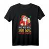Lustiges Dart Weihnachts T-Shirt mit Spruch 'Ho ho hol mir mal meine Darts' – Perfekt für Dartspieler und Bierliebhaber zu Weihnachten