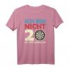 Ich Bin Nicht 20, Ich Bin Double 10 - Lustiges Dart T-Shirt für Dartfans, Dartspieler & Turnierteilnehmer als Geburtstags- oder Weihnachtsgeschenk