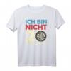 Ich Bin Nicht 20, Ich Bin Double 10 - Lustiges Dart T-Shirt für Dartfans, Dartspieler & Turnierteilnehmer als Geburtstags- oder Weihnachtsgeschenk