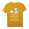 Dart und Bier darum bin ich hier - Lustiges Dartspieler T-Shirt mit Grunge-Effekt für Dartfans und Bierliebhaber