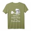Dart und Bier darum bin ich hier - Lustiges Dartspieler T-Shirt mit Grunge-Effekt für Dartfans und Bierliebhaber