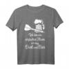 Dart und Bier darum bin ich hier - Lustiges Dartspieler T-Shirt mit Grunge-Effekt für Dartfans und Bierliebhaber