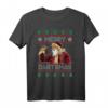 Ugly Christmas Santa Playing Darts 'Merry Dartsmas' - Lustiges Weihnachts-T-Shirt für Dartfans & Humorvolle Geschenkidee