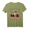 Ugly Christmas Santa Playing Darts 'Merry Dartsmas' - Lustiges Weihnachts-T-Shirt für Dartfans & Humorvolle Geschenkidee