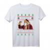Ugly Christmas Santa Playing Darts 'Merry Dartsmas' - Lustiges Weihnachts-T-Shirt für Dartfans & Humorvolle Geschenkidee