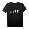 Darts Evolution Dartscheibe cooles Dartspieler Geschenk T-Shirt – Perfekt für Turniere, Geburtstage & Dartabende