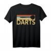 Dart T-Shirt - Klassisch geschnitten, doppelt genähter Saum für Fans und Sportbegeisterte