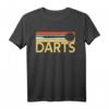 Dart T-Shirt - Klassisch geschnitten, doppelt genähter Saum für Fans und Sportbegeisterte