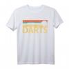 Dart T-Shirt - Klassisch geschnitten, doppelt genähter Saum für Fans und Sportbegeisterte