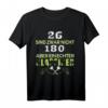 Beidseitiges Dart Trikot für Männer - Lustiges Dart T-Shirt mit Spruch, perfekt für Dartspieler & Fans als Geschenk