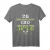 Beidseitiges Dart Trikot für Männer - Lustiges Dart T-Shirt mit Spruch, perfekt für Dartspieler & Fans als Geschenk