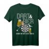 Lustiges Dart und Bier Herren Geschenk - Dartspieler T-Shirt für Geburtstag, Vatertag & als Überraschung für Dartfans