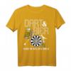 Lustiges Dart und Bier Herren Geschenk - Dartspieler T-Shirt für Geburtstag, Vatertag & als Überraschung für Dartfans