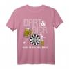 Lustiges Dart und Bier Herren Geschenk - Dartspieler T-Shirt für Geburtstag, Vatertag & als Überraschung für Dartfans