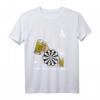 Lustiges Dart und Bier Herren Geschenk - Dartspieler T-Shirt für Geburtstag, Vatertag & als Überraschung für Dartfans