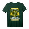 Herren Dart T-Shirt mit Dartboard und Bier Motiv – Perfektes Geschenk für Dartfans und Darten Liebhaber