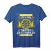 Herren Dart T-Shirt mit Dartboard und Bier Motiv – Perfektes Geschenk für Dartfans und Darten Liebhaber