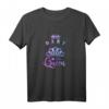 Dart Queen Dartscheibe Frau - Beste Dartspielerin T-Shirt für Hobby- und Turnierspielerinnen, Geschenkidee für Dartliebhaberinnen