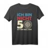 Ich Bin Nicht 50, Ich Bin Bullseye - Lustiges Dart T-Shirt für Dartspieler, Dartfans und Dartliebhaber zum Geburtstag, Weihnachten & Dart Turnier