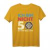 Ich Bin Nicht 50, Ich Bin Bullseye - Lustiges Dart T-Shirt für Dartspieler, Dartfans und Dartliebhaber zum Geburtstag, Weihnachten & Dart Turnier