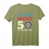 Ich Bin Nicht 50, Ich Bin Bullseye - Lustiges Dart T-Shirt für Dartspieler, Dartfans und Dartliebhaber zum Geburtstag, Weihnachten & Dart Turnier