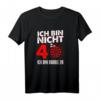 Ich bin nicht 40, ich bin Double 20 Dart T-Shirt - Lustiges Geschenk für Dartfans zum HapMonkey, Weihnachten & mehr