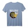 Dart und Bier darum bin ich hier T-Shirt – Lustiges Dart Spieler Motiv für Männer