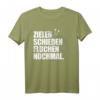 Zielen Schießen Fluchen Dart T-Shirt – Lustiges Design für Dartspieler, Fans und Turnierteilnehmer als Geschenk