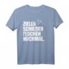Zielen Schießen Fluchen Dart T-Shirt – Lustiges Design für Dartspieler, Fans und Turnierteilnehmer als Geschenk