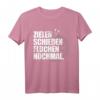 Zielen Schießen Fluchen Dart T-Shirt – Lustiges Design für Dartspieler, Fans und Turnierteilnehmer als Geschenk