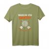 Herren Dart T-Shirt Warum Ich Dart Weil Ich Es Kann – Lustiges Dart Geschenk für Männer, Väter & Dartfans zu Geburtstag, Weihnachten & Vatertag
