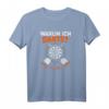 Herren Dart T-Shirt Warum Ich Dart Weil Ich Es Kann – Lustiges Dart Geschenk für Männer, Väter & Dartfans zu Geburtstag, Weihnachten & Vatertag
