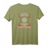Herren Dart T-Shirt mit Spruch - Unterschätze Niemals Einen Alten Mann Mit Dartpfeilen, Perfekt für Geburtstage, Vatertag & Dart Turniere