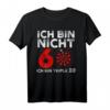 Lustiges Dart Geschenk zum 60. Geburtstag - Dartscheibe T-Shirt mit Spruch 'Ich bin nicht 60 ich bin Triple 20' für Darter und Dartfans