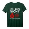 Lustiges Dart Geschenk zum 60. Geburtstag - Dartscheibe T-Shirt mit Spruch 'Ich bin nicht 60 ich bin Triple 20' für Darter und Dartfans