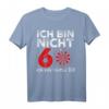 Lustiges Dart Geschenk zum 60. Geburtstag - Dartscheibe T-Shirt mit Spruch 'Ich bin nicht 60 ich bin Triple 20' für Darter und Dartfans
