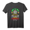 Bin am Darten Lustiges Dart Spruch - Witziges Dart Profi T-Shirt für Dartspieler, Vereinsmitglieder & Dartfans