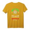 Bin am Darten Lustiges Dart Spruch - Witziges Dart Profi T-Shirt für Dartspieler, Vereinsmitglieder & Dartfans