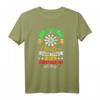 Bin am Darten Lustiges Dart Spruch - Witziges Dart Profi T-Shirt für Dartspieler, Vereinsmitglieder & Dartfans